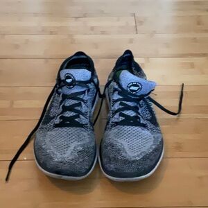Nike gray running shoes, size 9